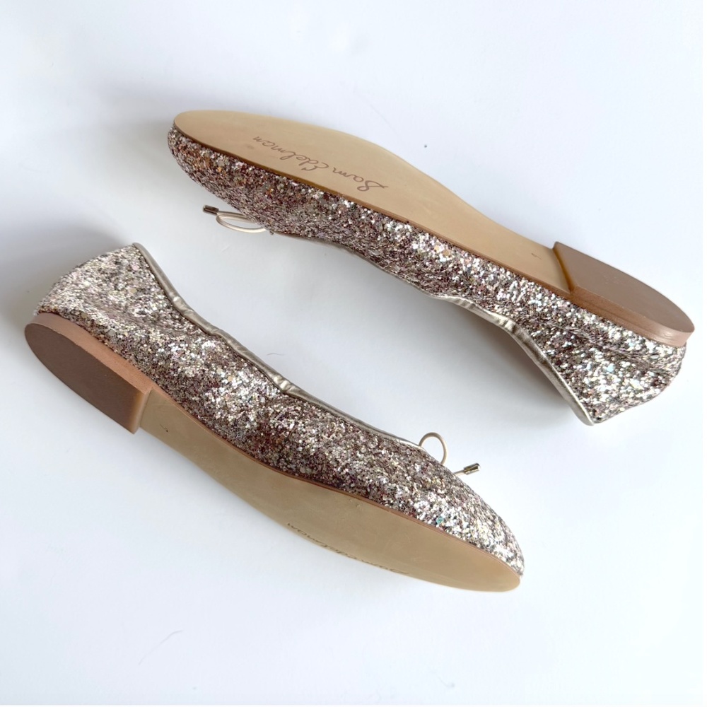 Sam Edelman Felicia Glitter Ballet Flats Women's Size 7 - Picture 6 of 9
